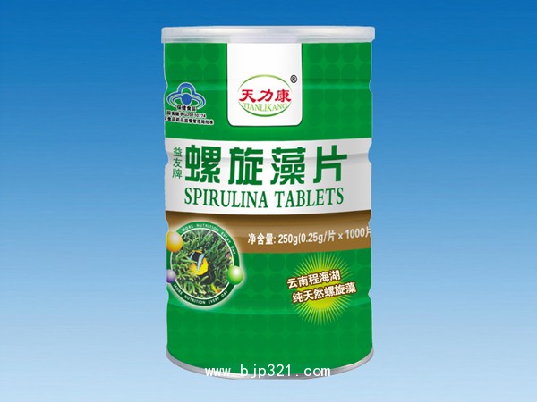天力康螺旋藻1000片
