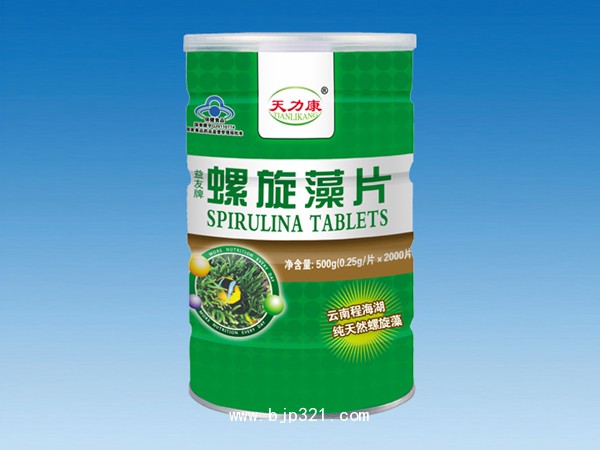 天力康螺旋藻2000片